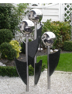 Gartenbrunnen Typ Flower-Steel